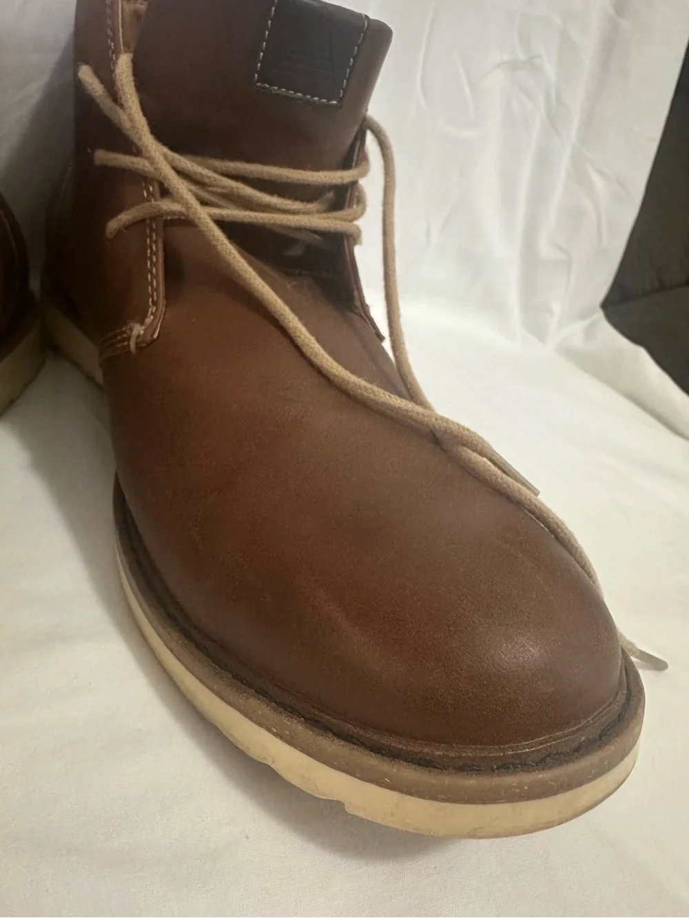 Aldo Brown Leather Chukka Boots